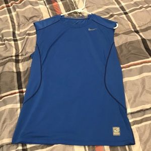 Mens Nike Pro Combat fitted tank top